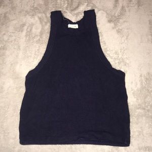 Garage crop top